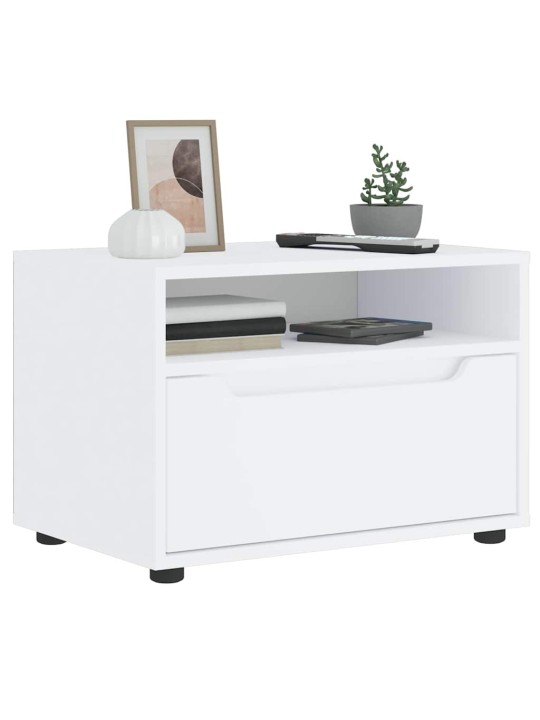 Tv skříňka visnes bílý 60x40x38 cm kompozitní dřevo