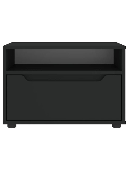 Tv skříňka visnes černý 60x40x38 cm kompozitní dřevo
