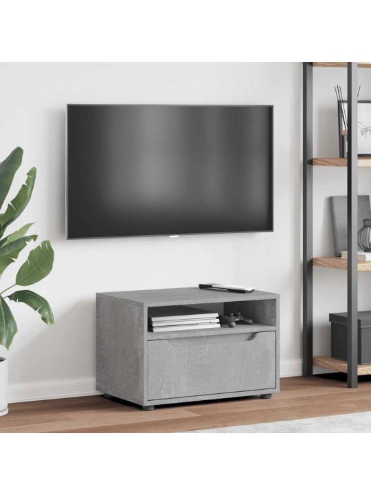Tv skříňka visnes betonově šedá 60x40x38 cm kompozitní dřevo