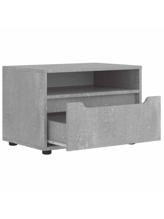 Tv skříňka visnes betonově šedá 60x40x38 cm kompozitní dřevo