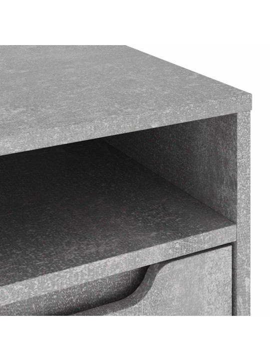 Tv skříňka visnes betonově šedá 60x40x38 cm kompozitní dřevo