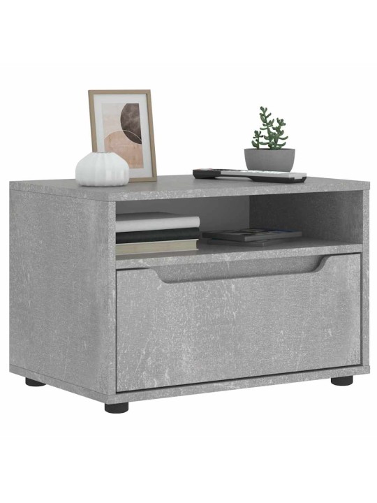 Tv skříňka visnes betonově šedá 60x40x38 cm kompozitní dřevo