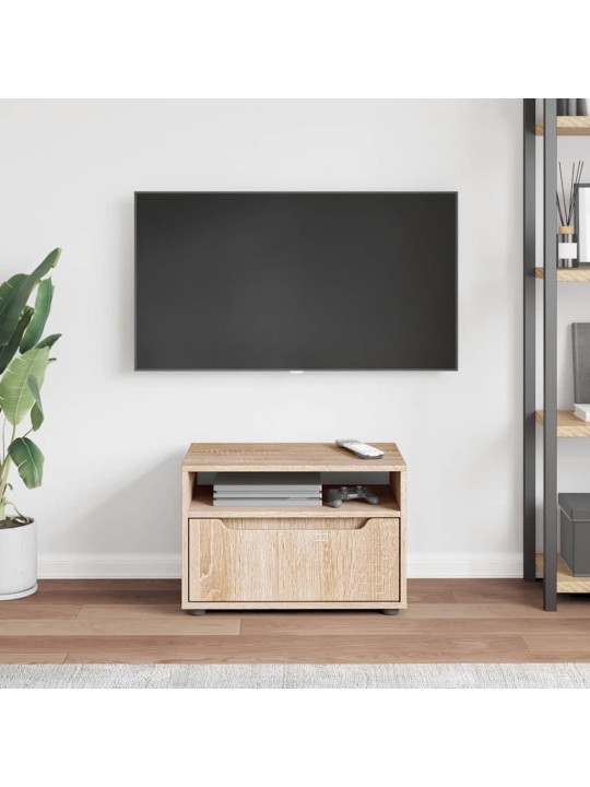 Tv skříňka visnes dub sonoma 60x40x38 cm kompozitní dřevo