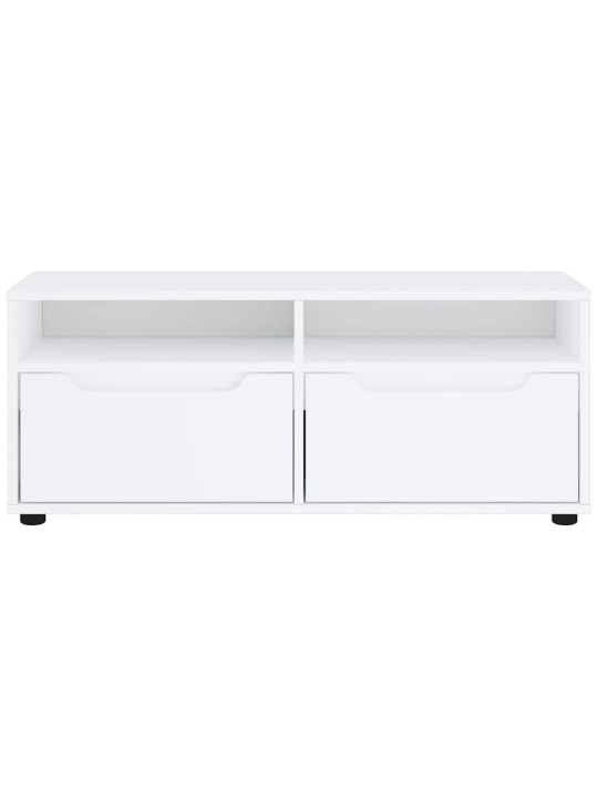 Tv skříňka visnes bílý 100x40x38 cm kompozitní dřevo