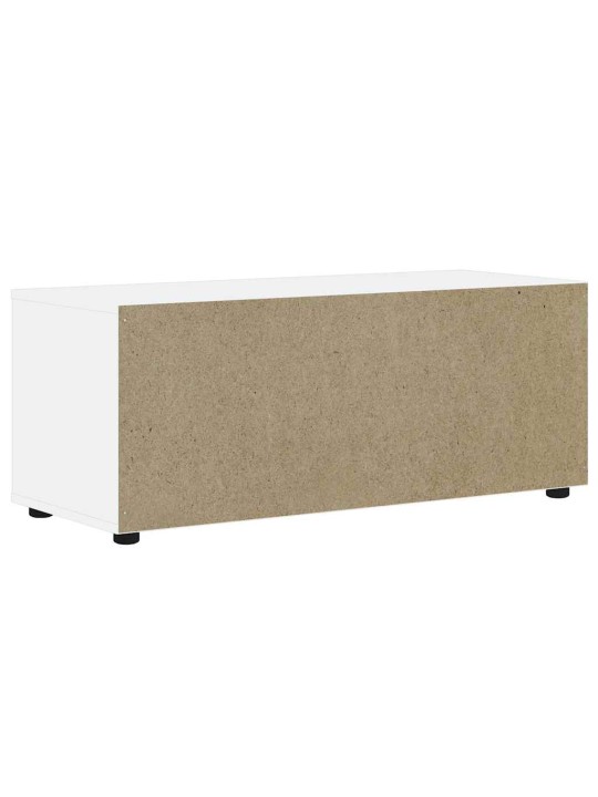 Tv skříňka visnes bílý 100x40x38 cm kompozitní dřevo