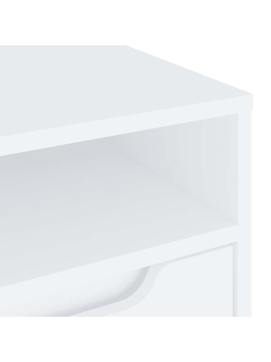 Tv skříňka visnes bílý 100x40x38 cm kompozitní dřevo