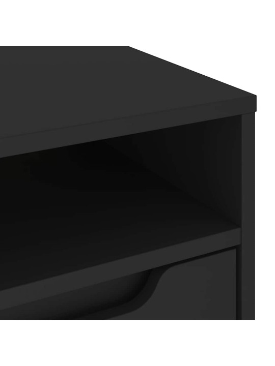 Tv skříňka visnes černý 100x40x38 cm kompozitní dřevo