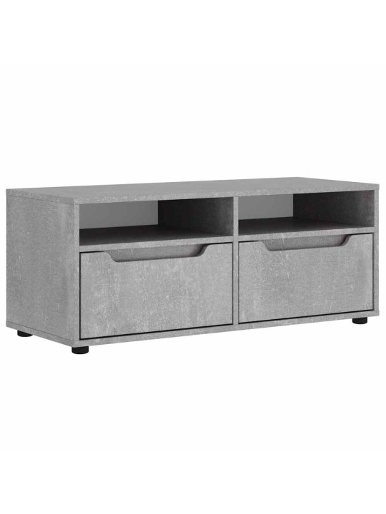 Tv skříňka visnes betonově šedá 100x40x38 cm kompozitní dřevo