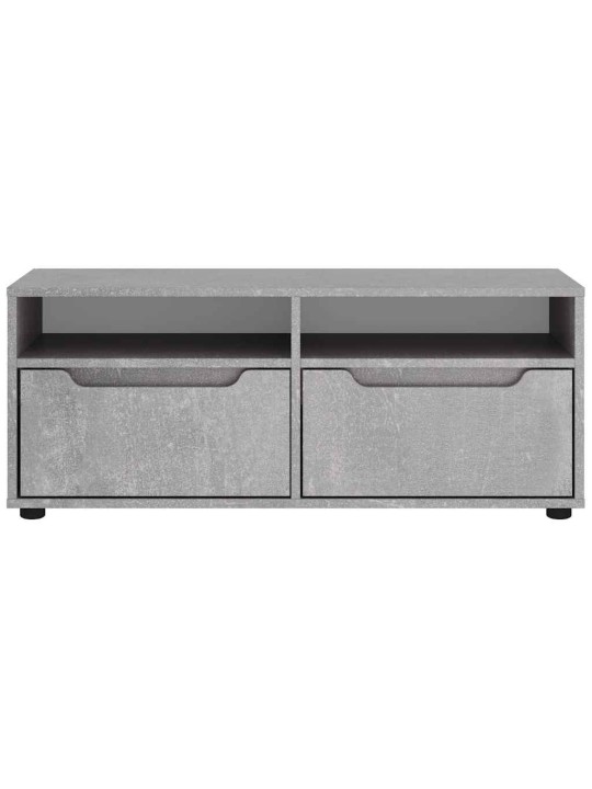 Tv skříňka visnes betonově šedá 100x40x38 cm kompozitní dřevo