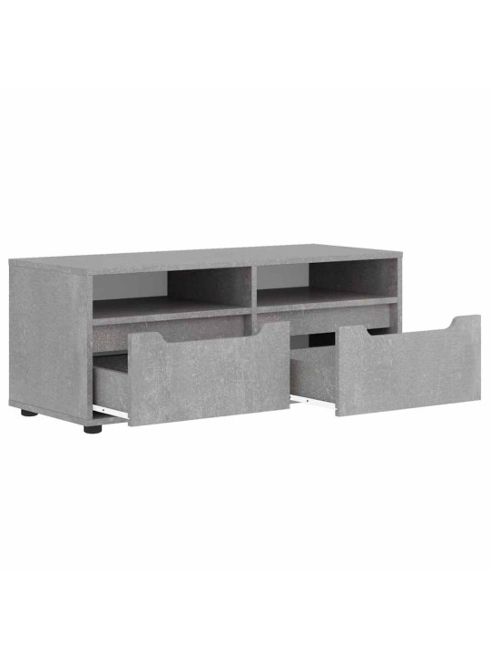 Tv skříňka visnes betonově šedá 100x40x38 cm kompozitní dřevo
