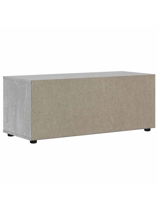 Tv skříňka visnes betonově šedá 100x40x38 cm kompozitní dřevo
