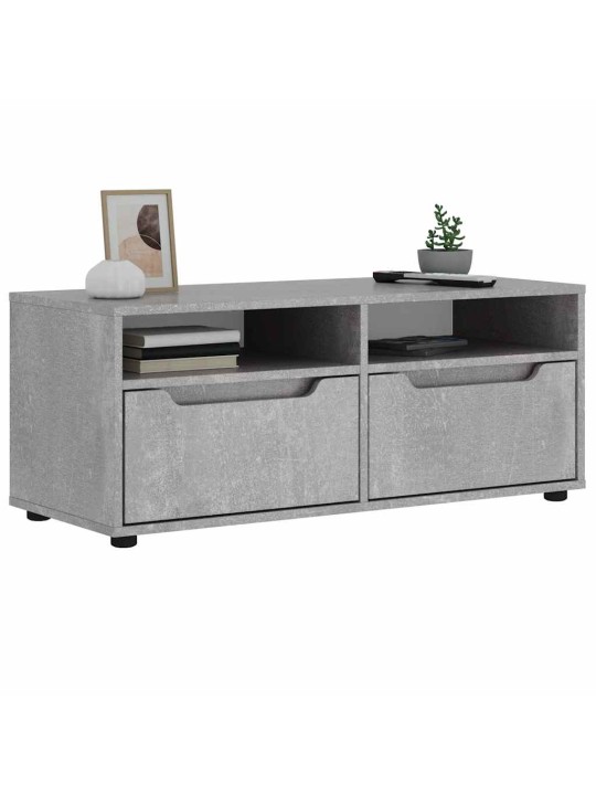Tv skříňka visnes betonově šedá 100x40x38 cm kompozitní dřevo
