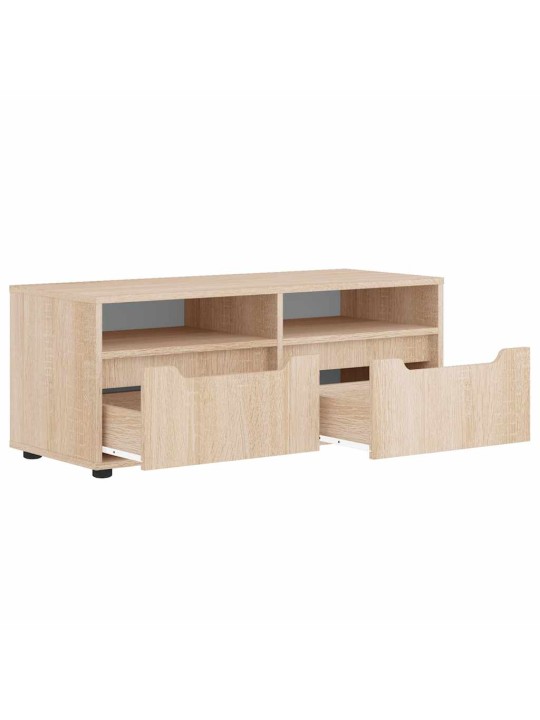 Tv skříňka visnes dub sonoma 100x40x38 cm kompozitní dřevo
