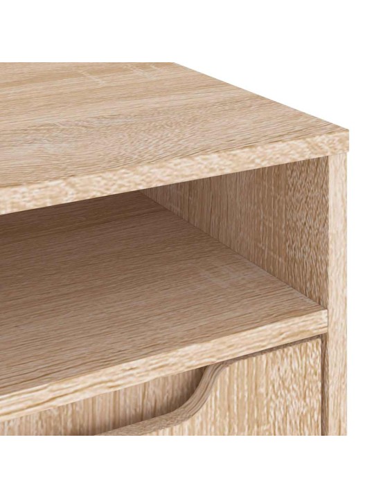 Tv skříňka visnes dub sonoma 100x40x38 cm kompozitní dřevo