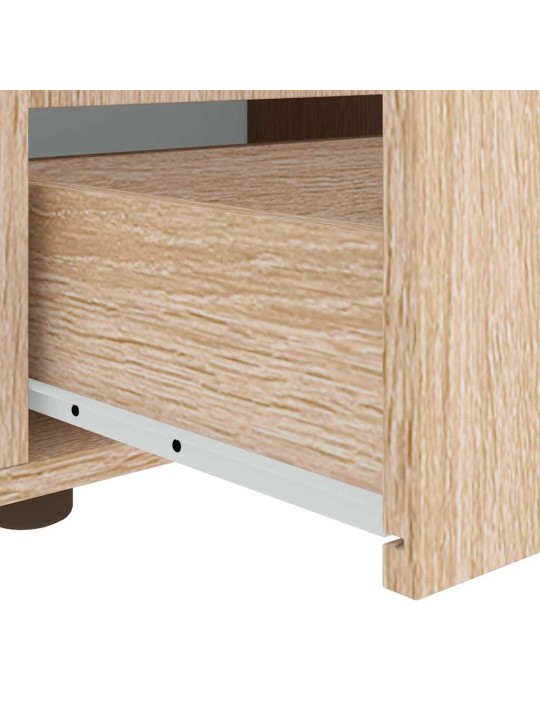 Tv skříňka visnes dub sonoma 100x40x38 cm kompozitní dřevo