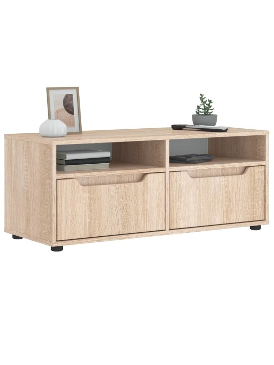 Tv skříňka visnes dub sonoma 100x40x38 cm kompozitní dřevo