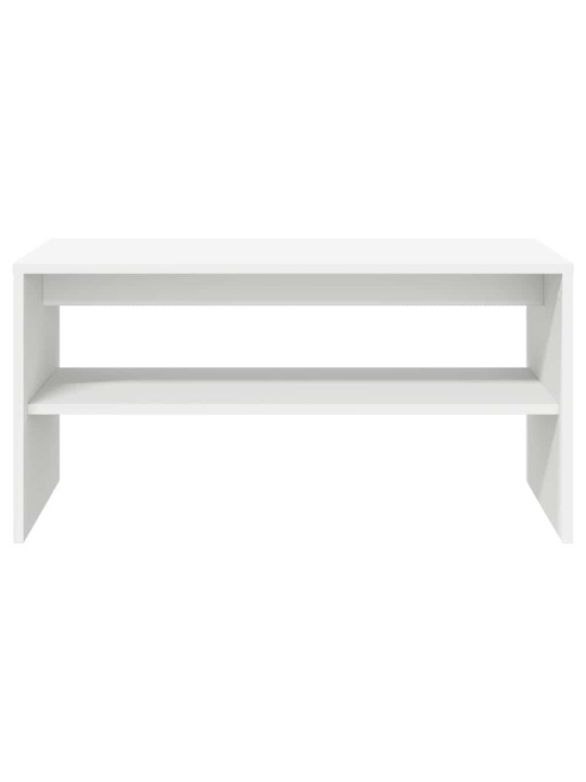Tv skříňka bílá 60x40x40 cm kompozitní dřevo