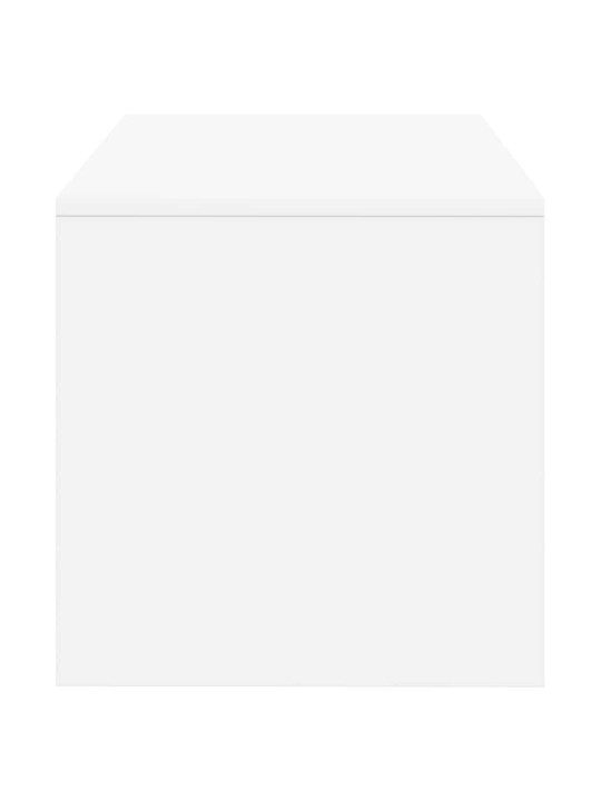 Tv skříňka bílá 60x40x40 cm kompozitní dřevo