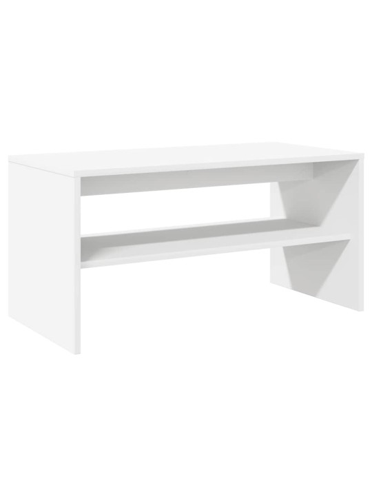Tv skříňka bílá 60x40x40 cm kompozitní dřevo