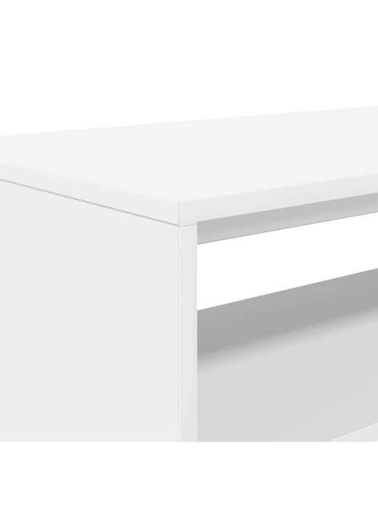 Tv skříňka bílá 60x40x40 cm kompozitní dřevo