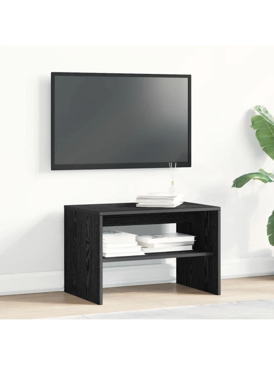 Tv skříňka černý dub 60x40x40 cm dřevěná konstrukce