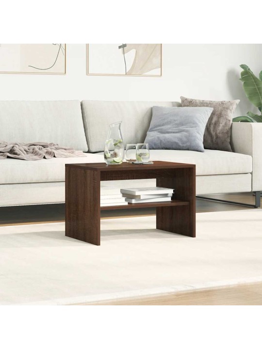 Tv skříňka hnědý dub 60x40x40 cm kompozitní dřevo