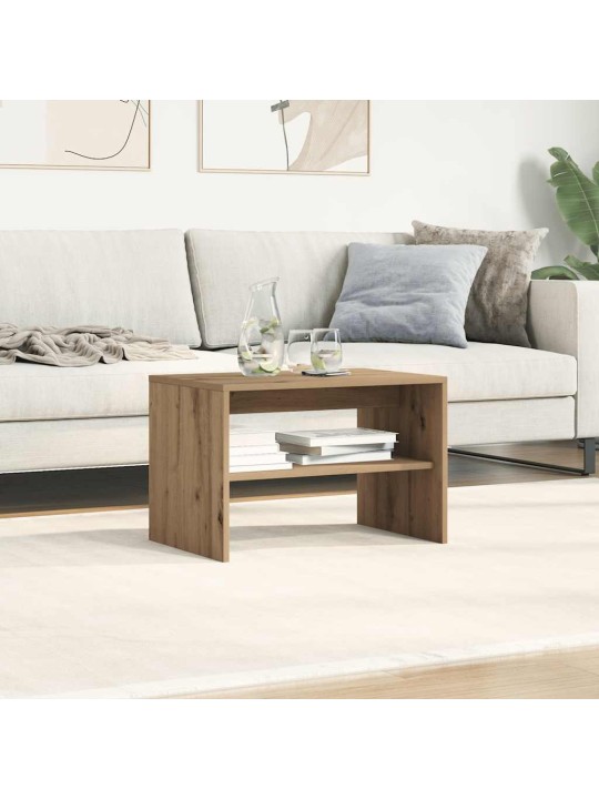 Tv stolek dub artisan 60x40x40 cm kompozitní dřevo