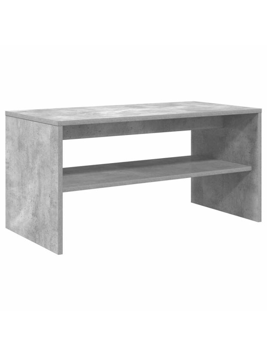 Tv stolek betonově šedý 80 x 40 x 40 cm dřevotříska
