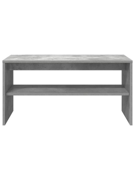 Tv stolek betonově šedý 80 x 40 x 40 cm dřevotříska