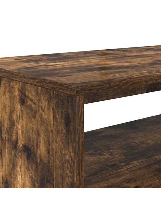 Tv stolek kouřový dub 80 x 40 x 40 cm kompozitní dřevo