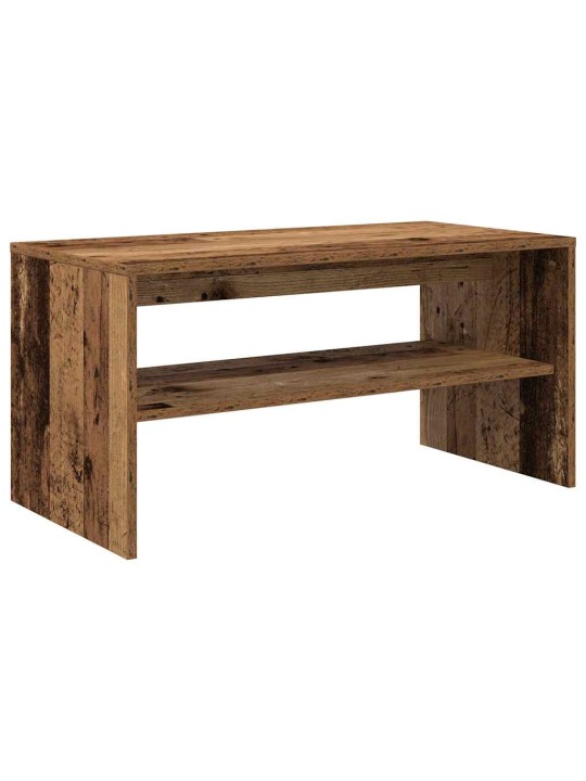 Tv stolek old wood 80 x 40 x 40 cm kompozitní dřevo