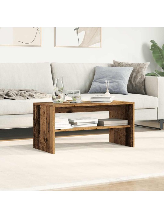 Tv stolek old wood 80 x 40 x 40 cm kompozitní dřevo