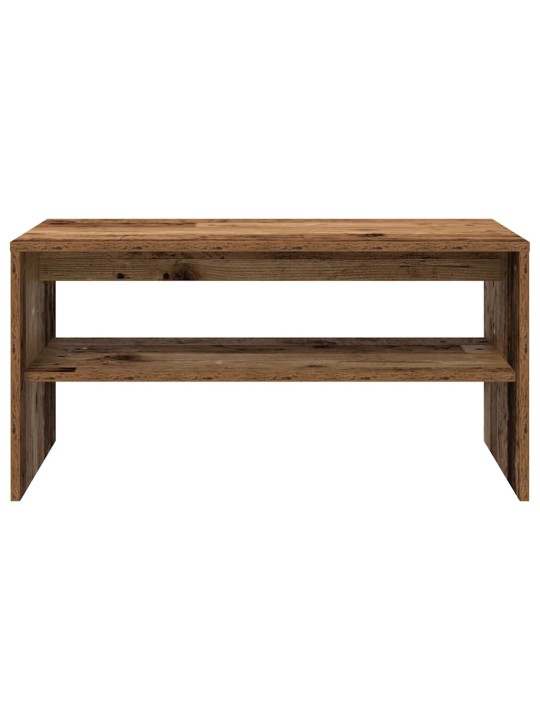 Tv stolek old wood 80 x 40 x 40 cm kompozitní dřevo
