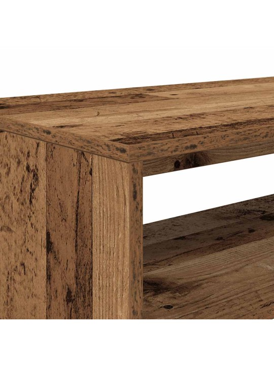 Tv stolek old wood 80 x 40 x 40 cm kompozitní dřevo