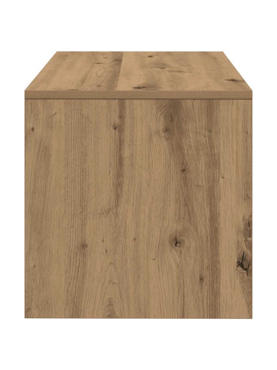 Tv skříňka dub artisan 80x40x40 cm kompozitní dřevo