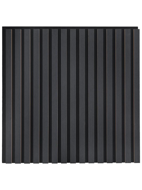 Akustické stěnové panely 8 ks lamelové 60,5x60 cm dubová dýha
