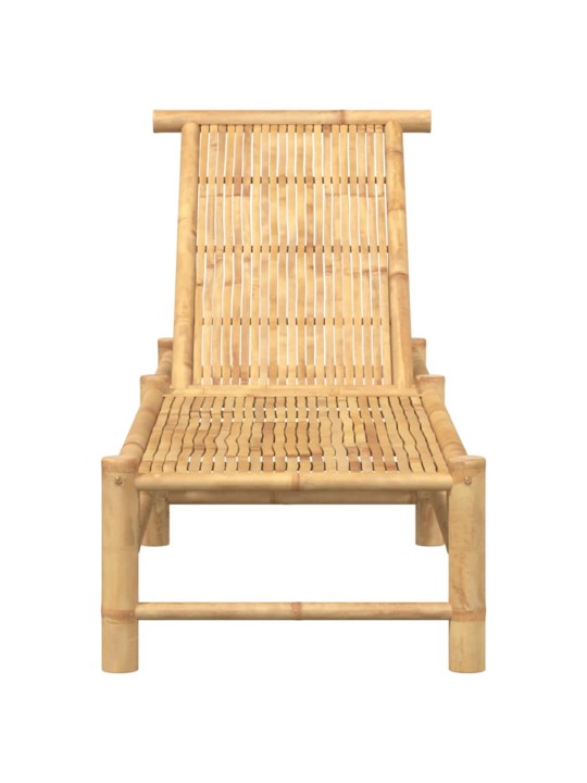 Lehátko na opalování 55x199x30 cm bamboo