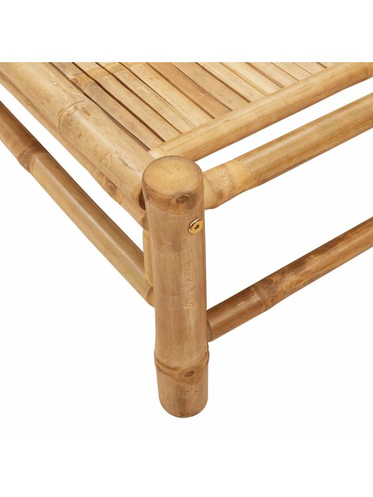 Lehátko na opalování 55x199x30 cm bamboo