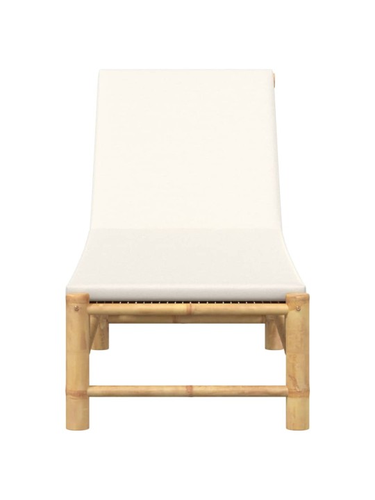 Lehátko s polštáři 55x199x30 cm bamboo