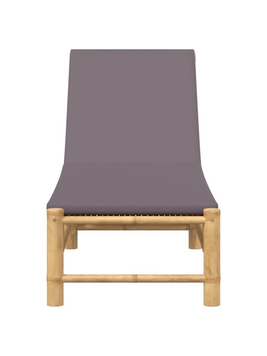 Lehátko s polštáři 55x199x30 cm bamboo