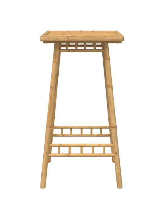 Venkovní barový stůl square 55x55x100 cm bamboo