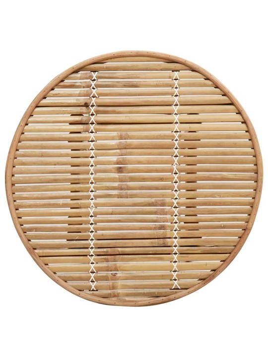 Venkovní barový stůl kulatý ø55x100 cm bamboo