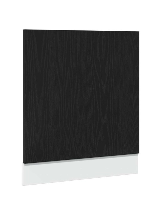 Panel na myčku černý dub 60x1,5x67 cm kompozitní dřevo