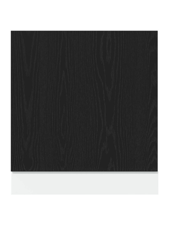 Panel na myčku černý dub 60x1,5x67 cm kompozitní dřevo