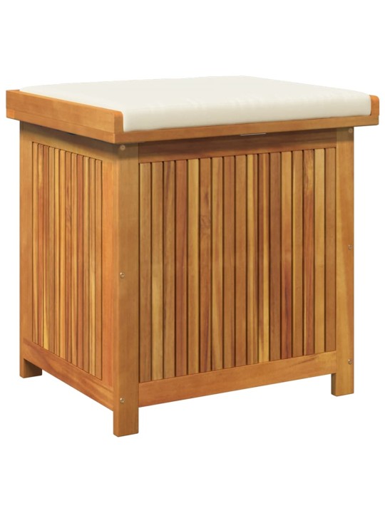 Venkovní box na polštáře 60x50x61 cm masivní dřevo akácie