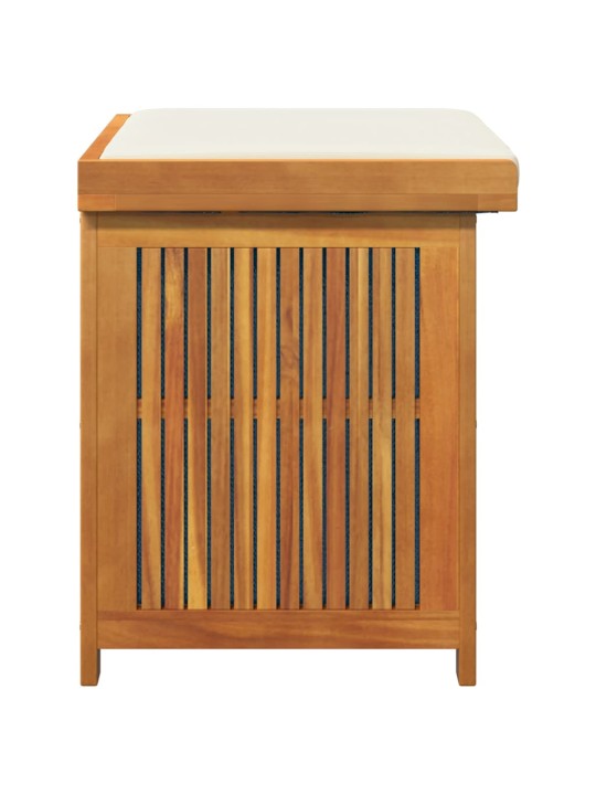 Venkovní box na polštáře 60x50x61 cm masivní dřevo akácie
