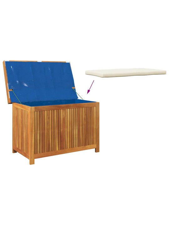 Outdoor cushion box 90x50x60,5 cm masivní dřevo akácie