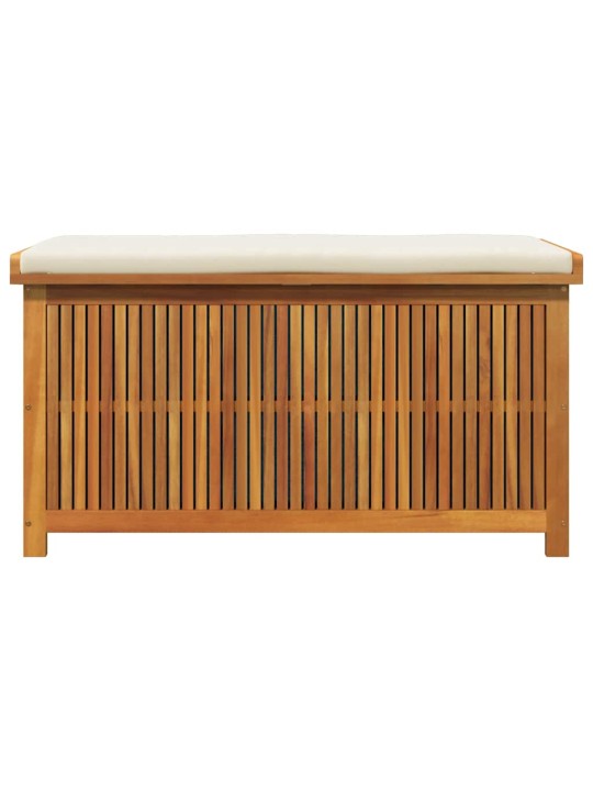 Venkovní box na polštáře 113x50x60,5 cm masivní dřevo akácie
