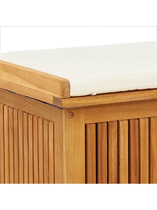 Venkovní box na polštáře 113x50x60,5 cm masivní dřevo akácie