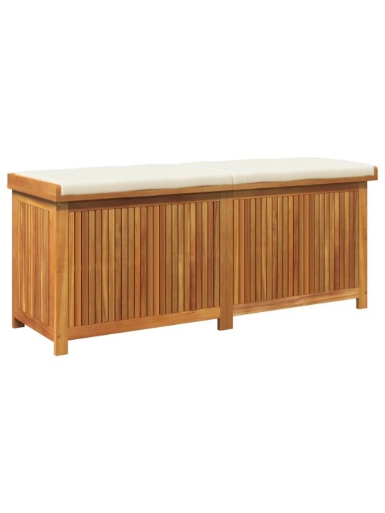 Venkovní box na polštáře 150x50x60,5 cm masivní dřevo akácie